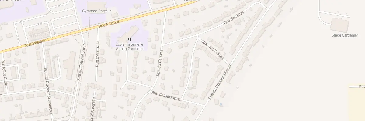 Plan du 101 Rue des Glycines à Montdidier