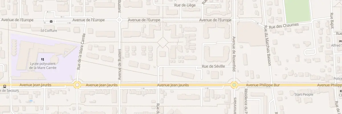 Plan du 124 Rue de Séville à Moissy-Cramayel