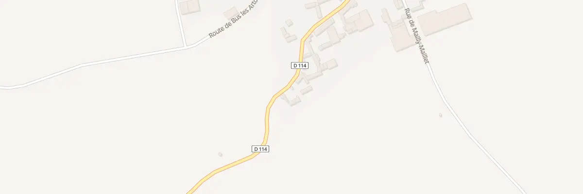 Plan du 13 Rue de Bertrancourt à Courcelles-au-Bois