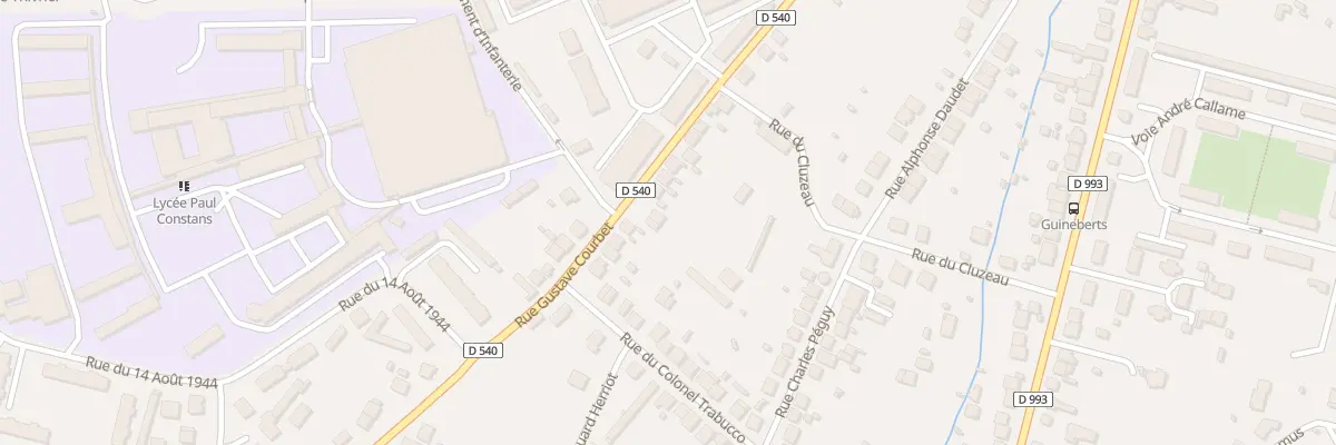 Plan du 81 Rue Gustave Courbet à Montluçon