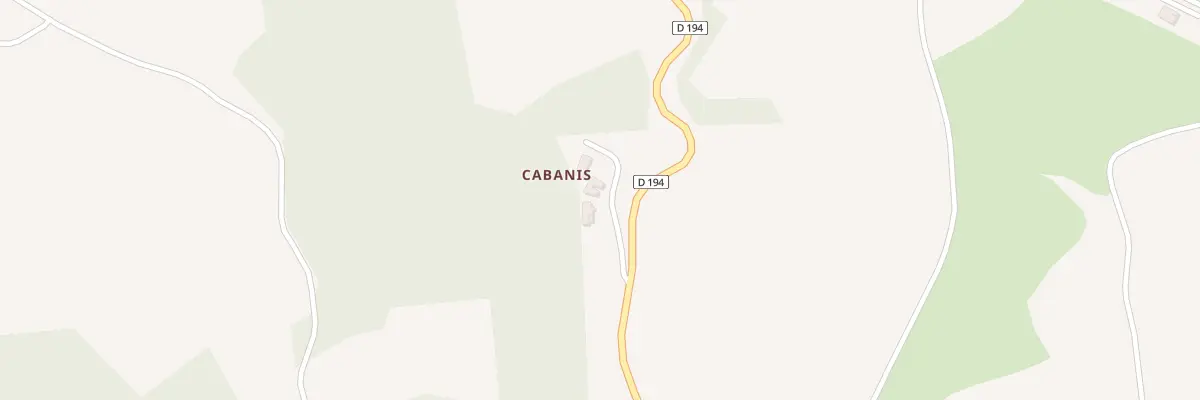 Plan du 5145 Cabanis à Coupiac