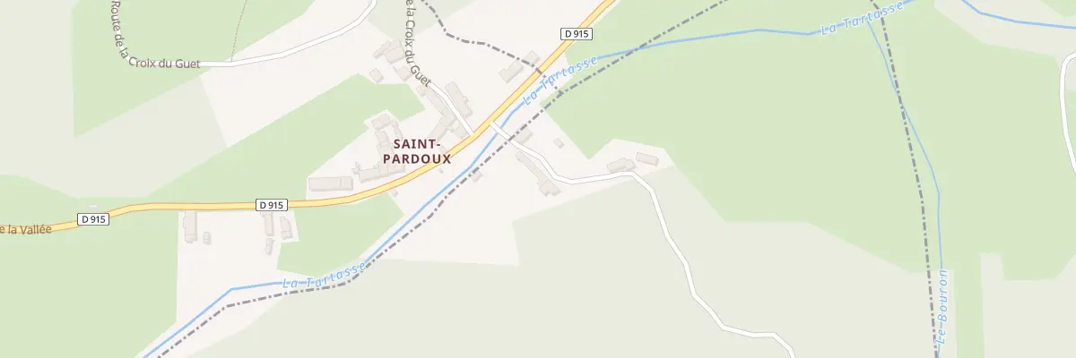 Plan du 5001 Moulin de Saint Pardoux à Saint-Marcel-en-Marcillat