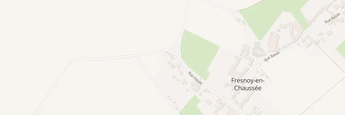 Plan du 5 Rue Haute à Fresnoy-en-Chaussée