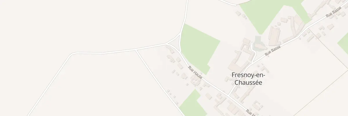 Plan du 7 Rue Haute à Fresnoy-en-Chaussée