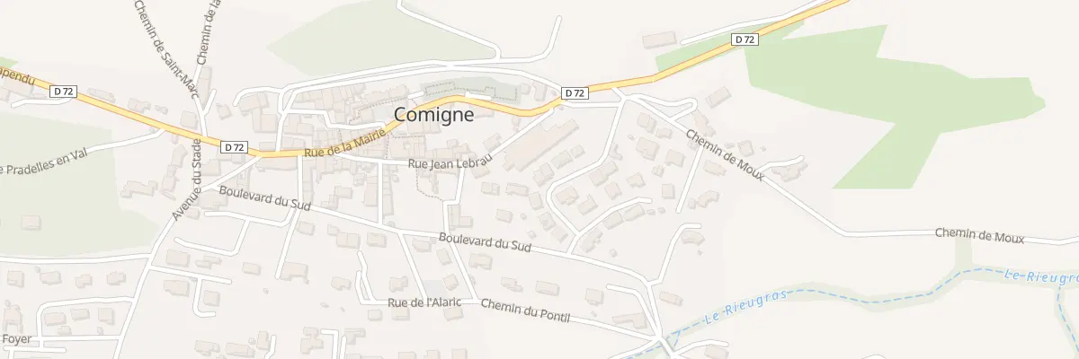 Plan du 5 Du General Paul Armengaud à Comigne