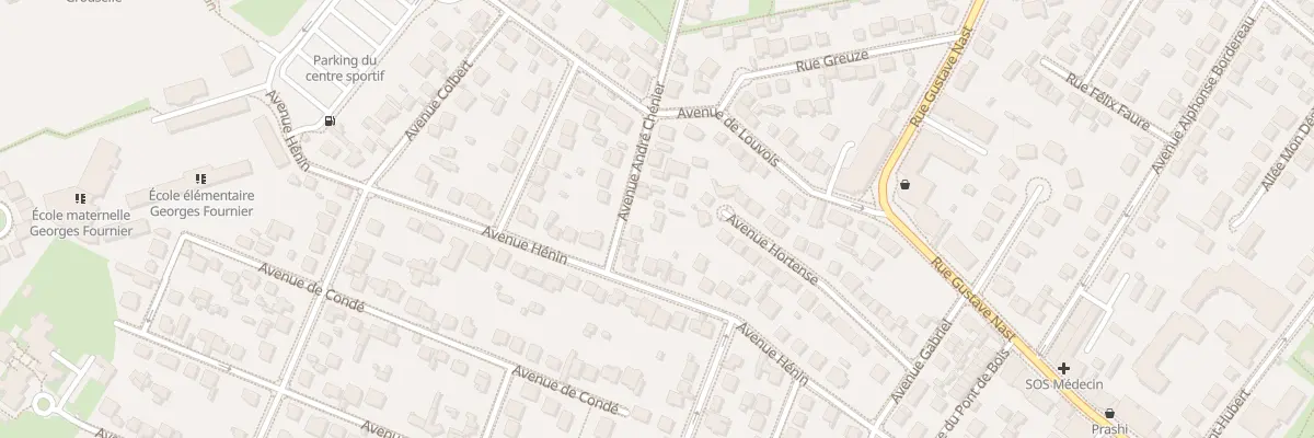 Plan du 7 Av Andre Chenier à Chelles