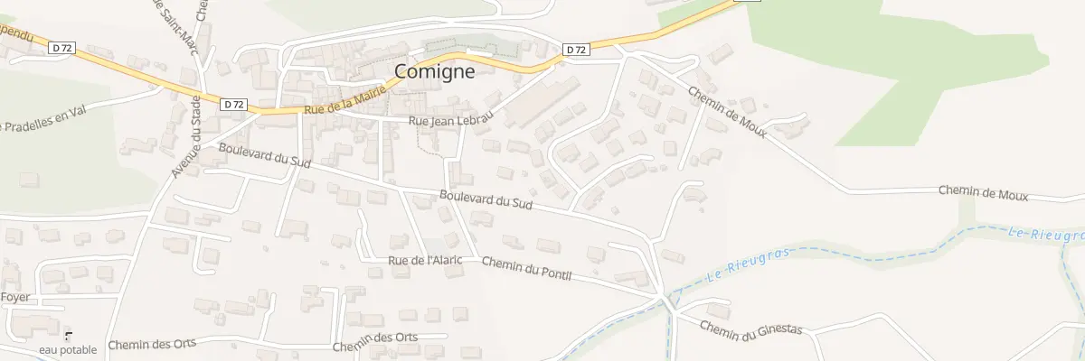 Plan du 9 Du General Paul Armengaud à Comigne