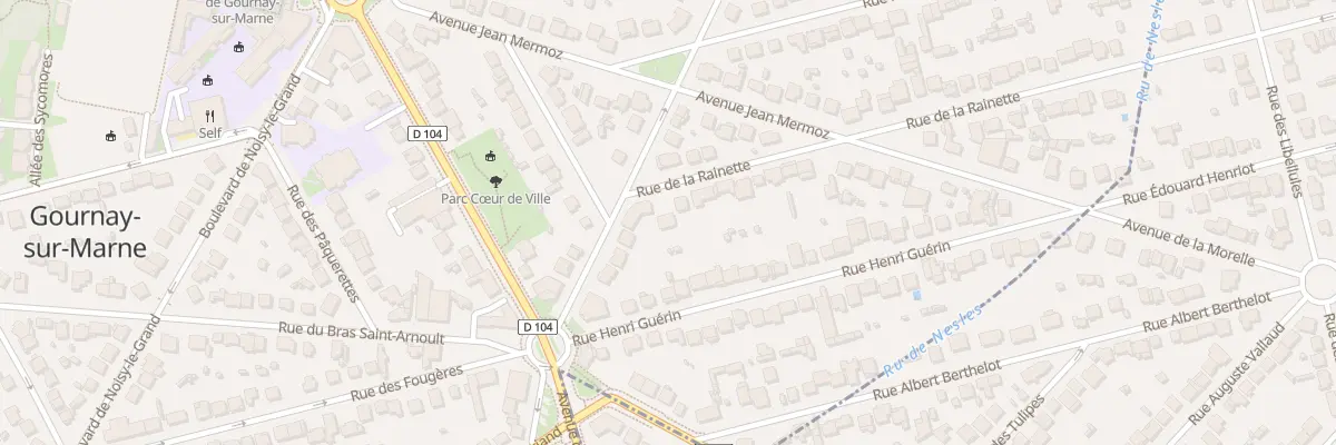 Plan du 4 Rue Rainette à Gournay-sur-Marne