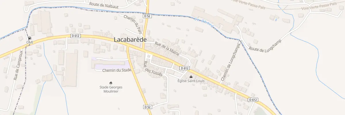 Plan du 33 Gr Grand Rue à Lacabarède