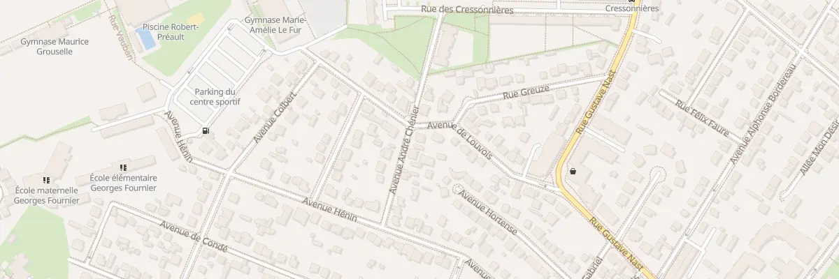 Plan du 3 Av Andre Chenier à Chelles
