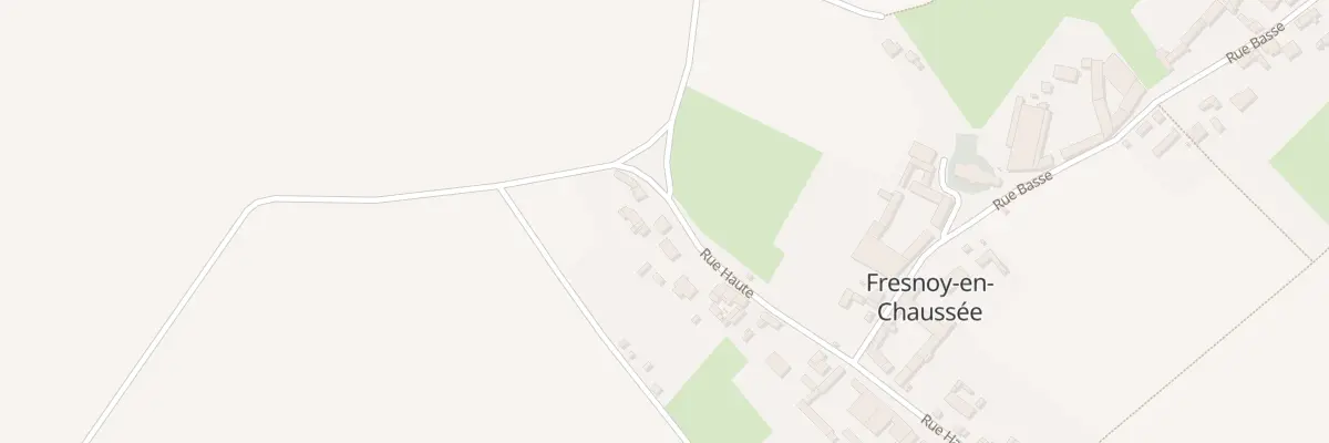 Plan du 9 Rue Haute à Fresnoy-en-Chaussée