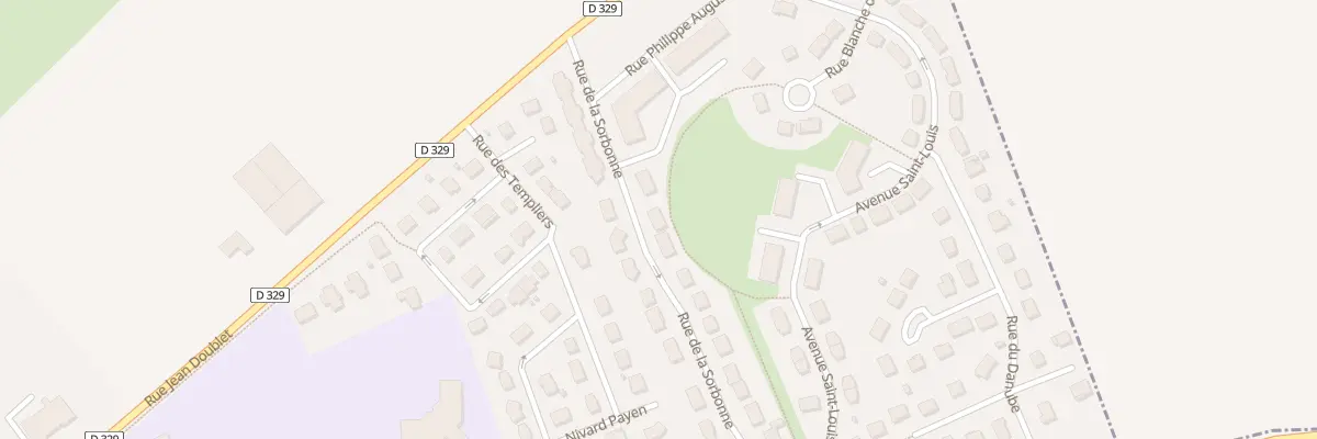 Plan du 20 Rue de la Sorbonne à Montdidier
