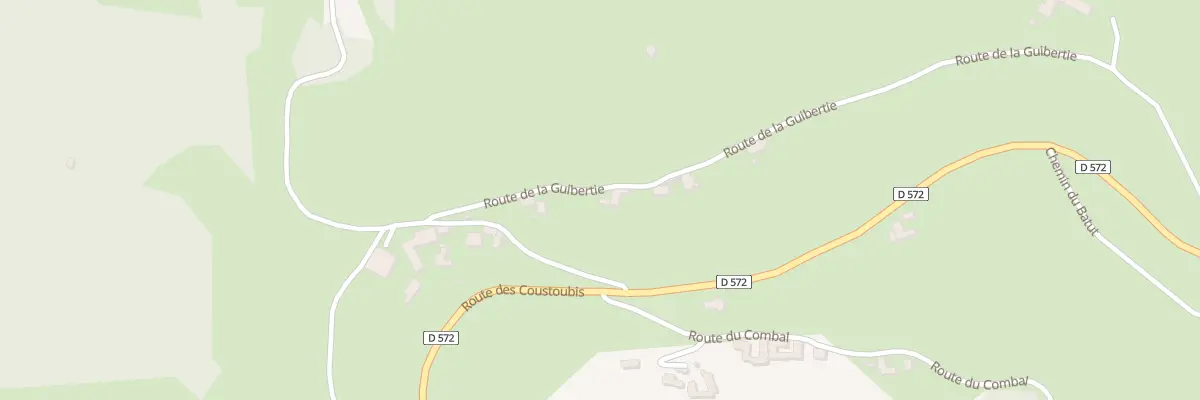 Plan du 451 Rte de la Guibertie à Campouriez