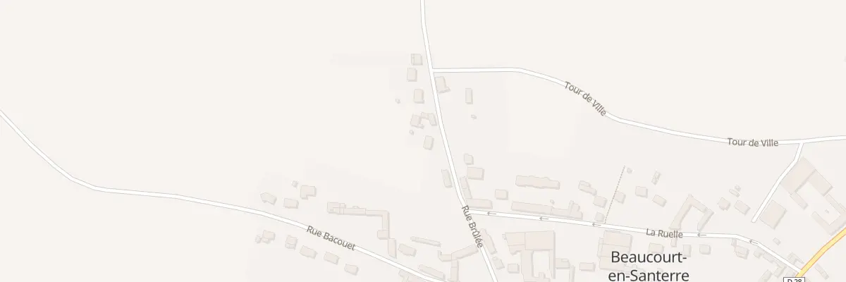 Plan du 9 Rue Brule à Beaucourt-en-Santerre
