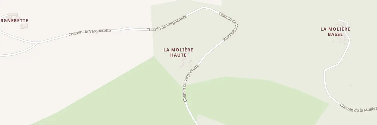 Plan du 5230 La Moliere Haute à Plaisance