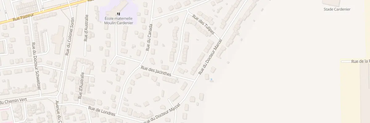 Plan du 46 Rue des Glycines à Montdidier