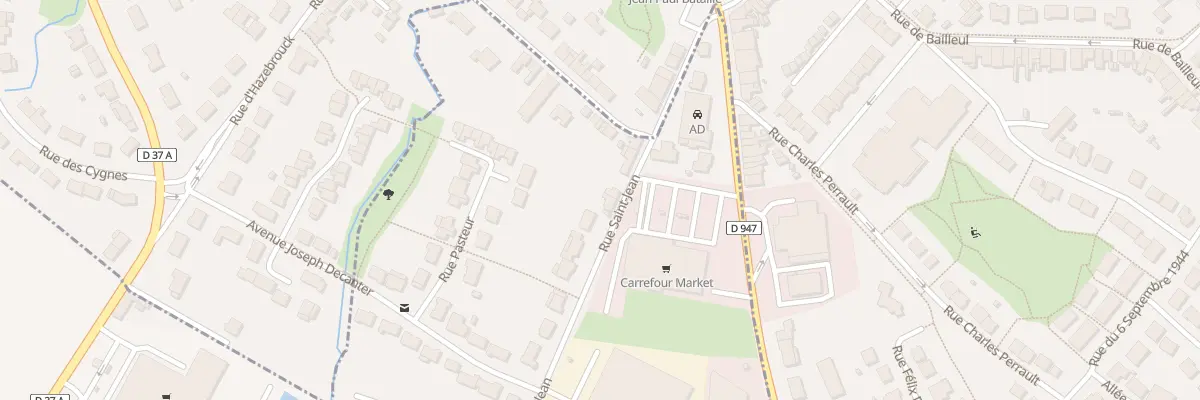 Plan du 164 Rue Saint Jean à Terdeghem