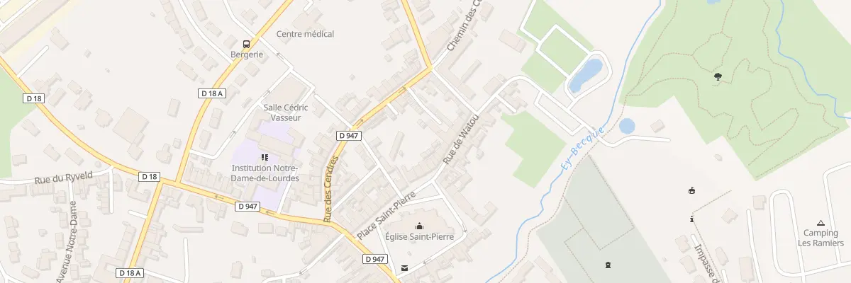 Plan du 7 Rue de Watou à Steenvoorde