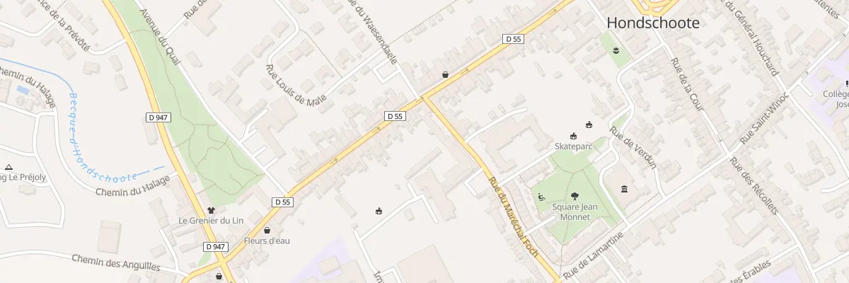 Plan du 41 Rue de la Libération à Hondschoote