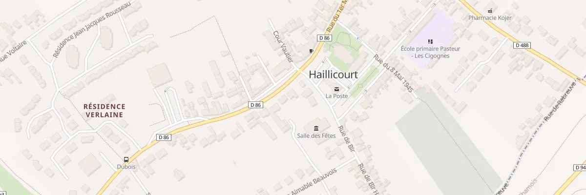 Plan du 21B Rue du 1er Mai à Haillicourt