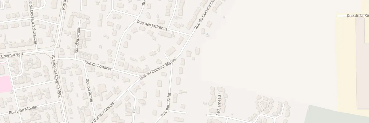 Plan du 312 Rue du Docteur Marcel à Montdidier