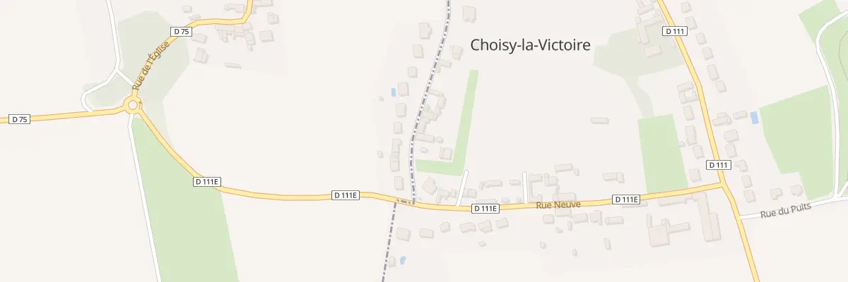 Plan du 209 Rue du Tour de Ville à Choisy-la-Victoire