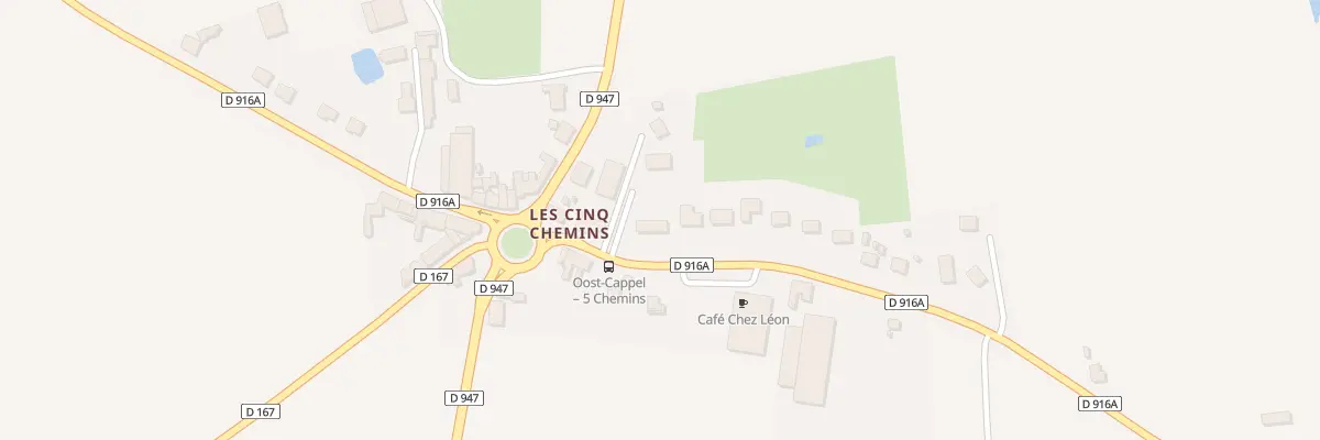 Plan du 108 Rte de l’Europe à Oost-Cappel