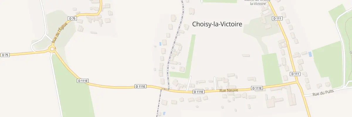 Plan du 187 Rue du Tour de Ville à Choisy-la-Victoire