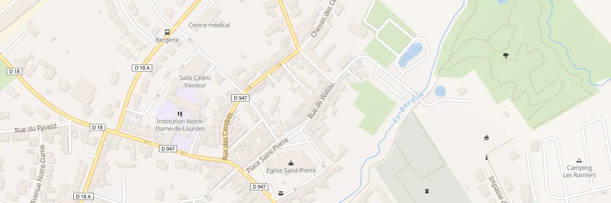 Plan du 9 Rue de Watou à Steenvoorde