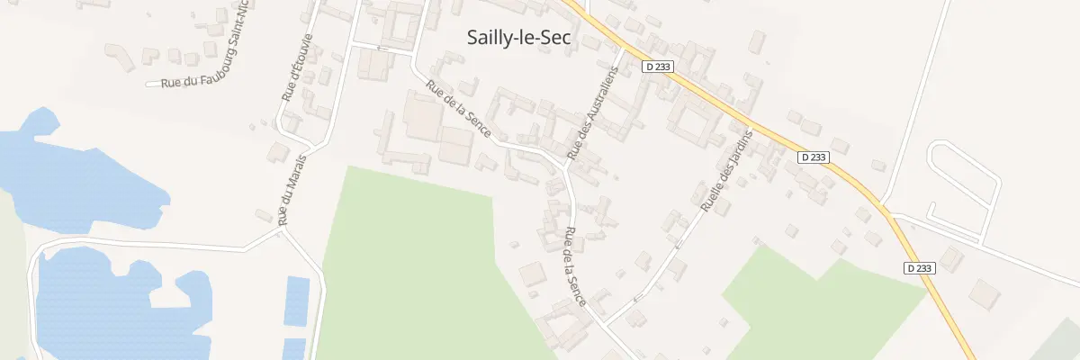 Plan du 10 Rue de la Sence à Sailly-le-Sec
