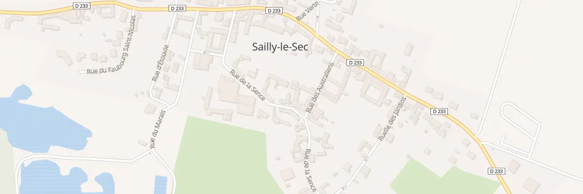 Plan du 13 Rue de la Sence à Sailly-le-Sec
