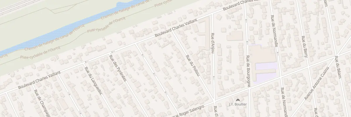 Plan du 10 Rue du Poitou à Tremblay-en-France