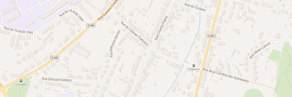 Plan du 20 Rue du Colonel Trabucco à Montluçon