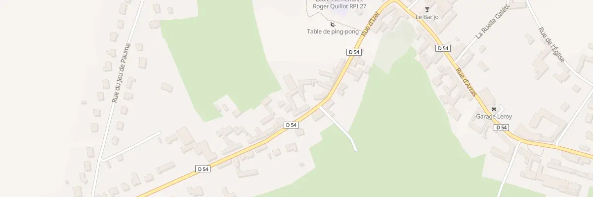 Plan du 16 Rue d’Izel à Tollent