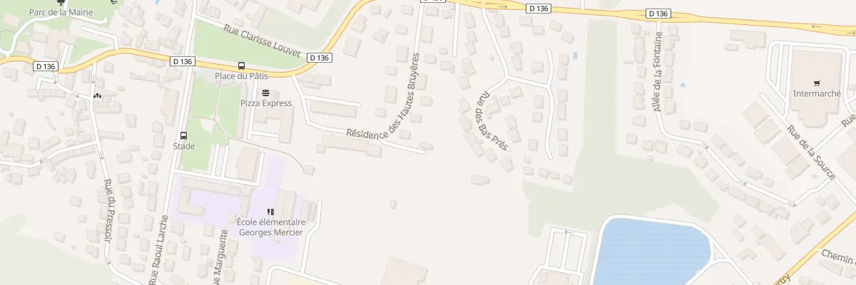 Plan du 150 Rue Jean Jaurès à Coubron
