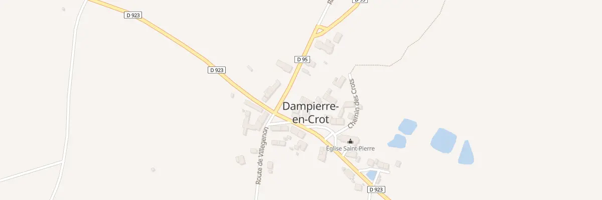 Plan du 24 Rue Principale à Dampierre-en-Crot