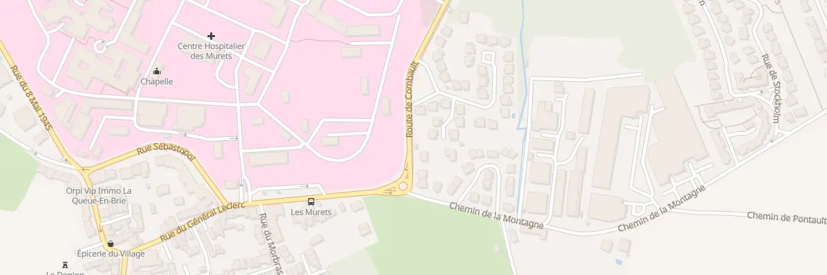 Plan du 1 Rue Alfred Kastler à La Queue-en-Brie