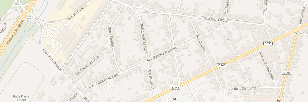 Plan du 38 Rue Gustave Flaubert à Montluçon