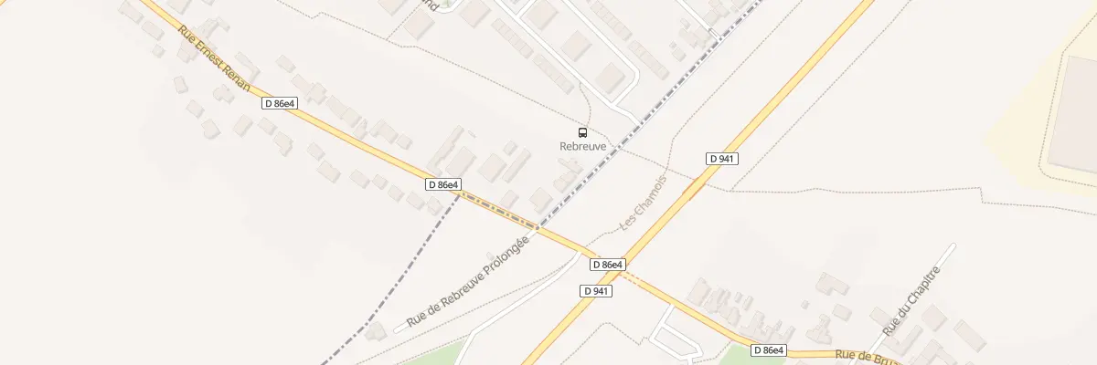 Plan du 3 Rue de Rebreuve à Haillicourt