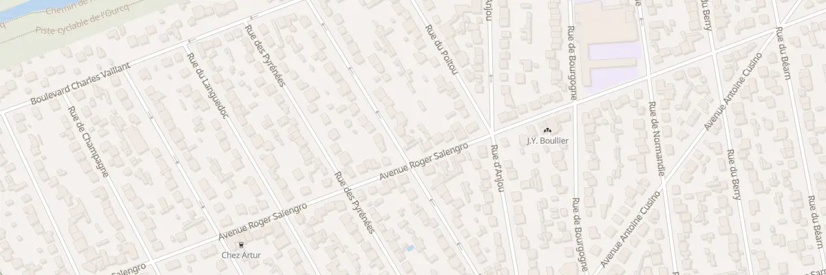Plan du 29 Rue de Gascogne à Tremblay-en-France