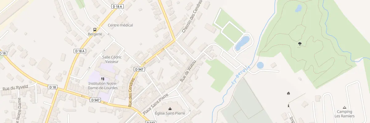Plan du 13 Rue de Watou à Steenvoorde