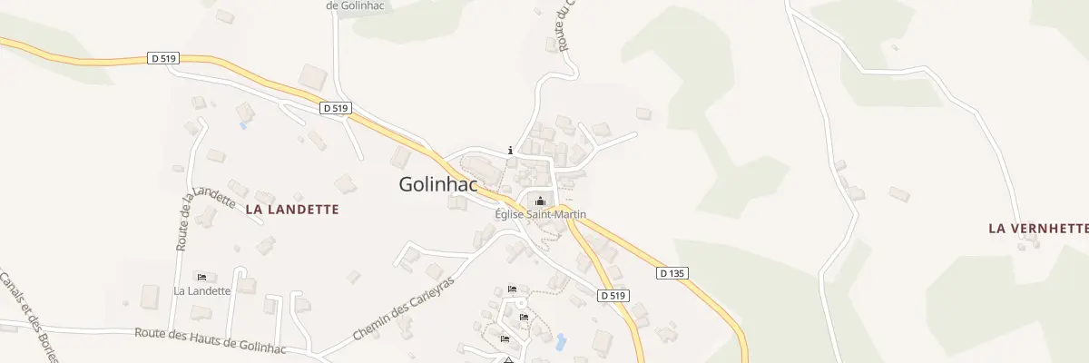 Plan du 5013 Golinhac à Golinhac