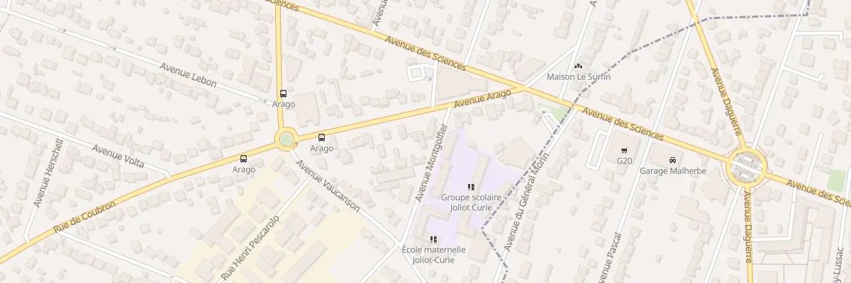 Plan du 6 Av Montgolfier à Montfermeil