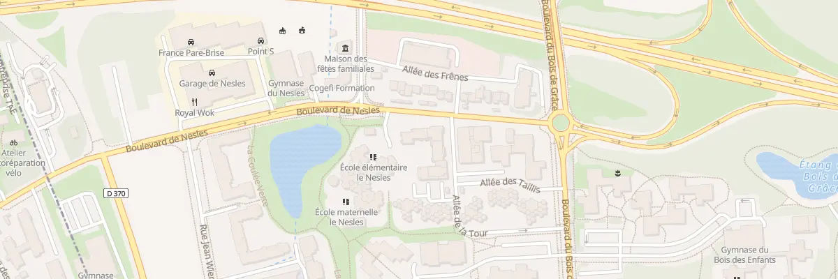 Plan du 1 Bd de Nesles à Champs-sur-Marne