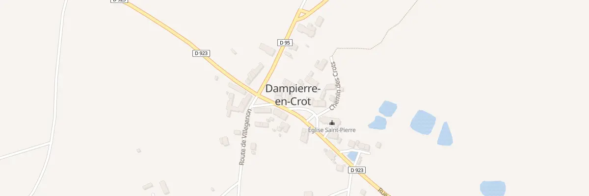 Plan du 18 Rue Principale à Dampierre-en-Crot