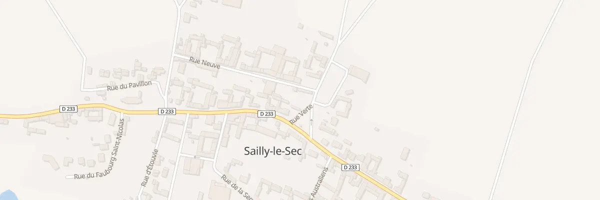 Plan du 1 Rue Verte à Sailly-le-Sec