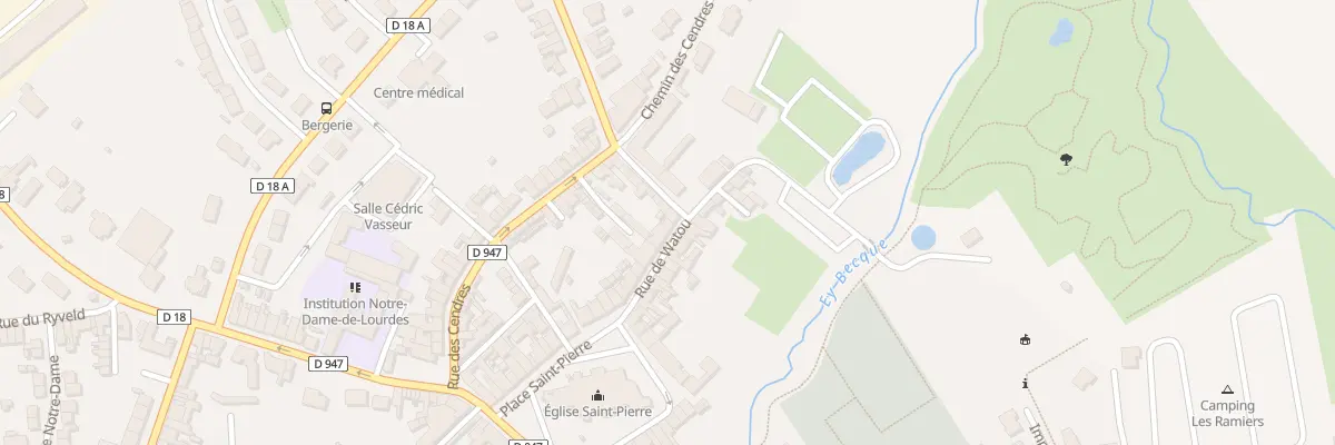 Plan du 15 Rue de Watou à Steenvoorde