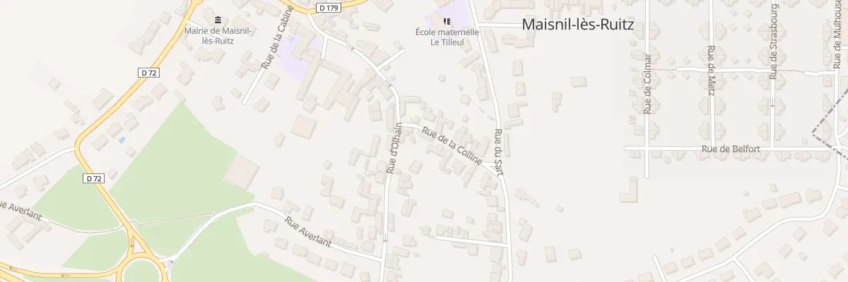Plan du 22 Rue de la Colline à Maisnil-lès-Ruitz