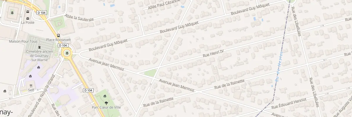 Plan du 3 Rue Henri 4 à Gournay-sur-Marne