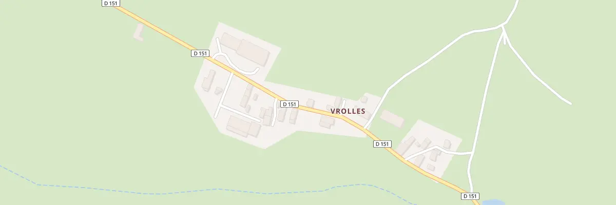 Plan du 1 Vrolles à Sainte-Thérence